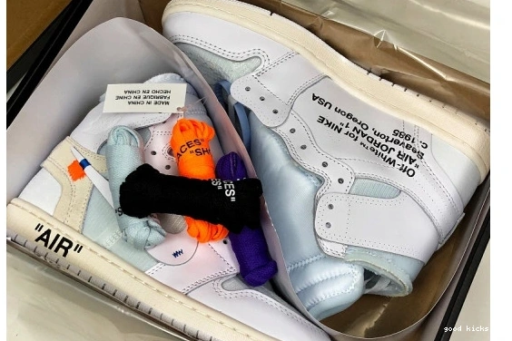 White 100 Jordan Retro Air 1 AQ0818 O-W High  AQ0818-100 0220